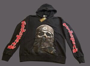 Godspeed Balaclava Hoodie Rarity Collection Sweatshirt Men's Small Black NWT